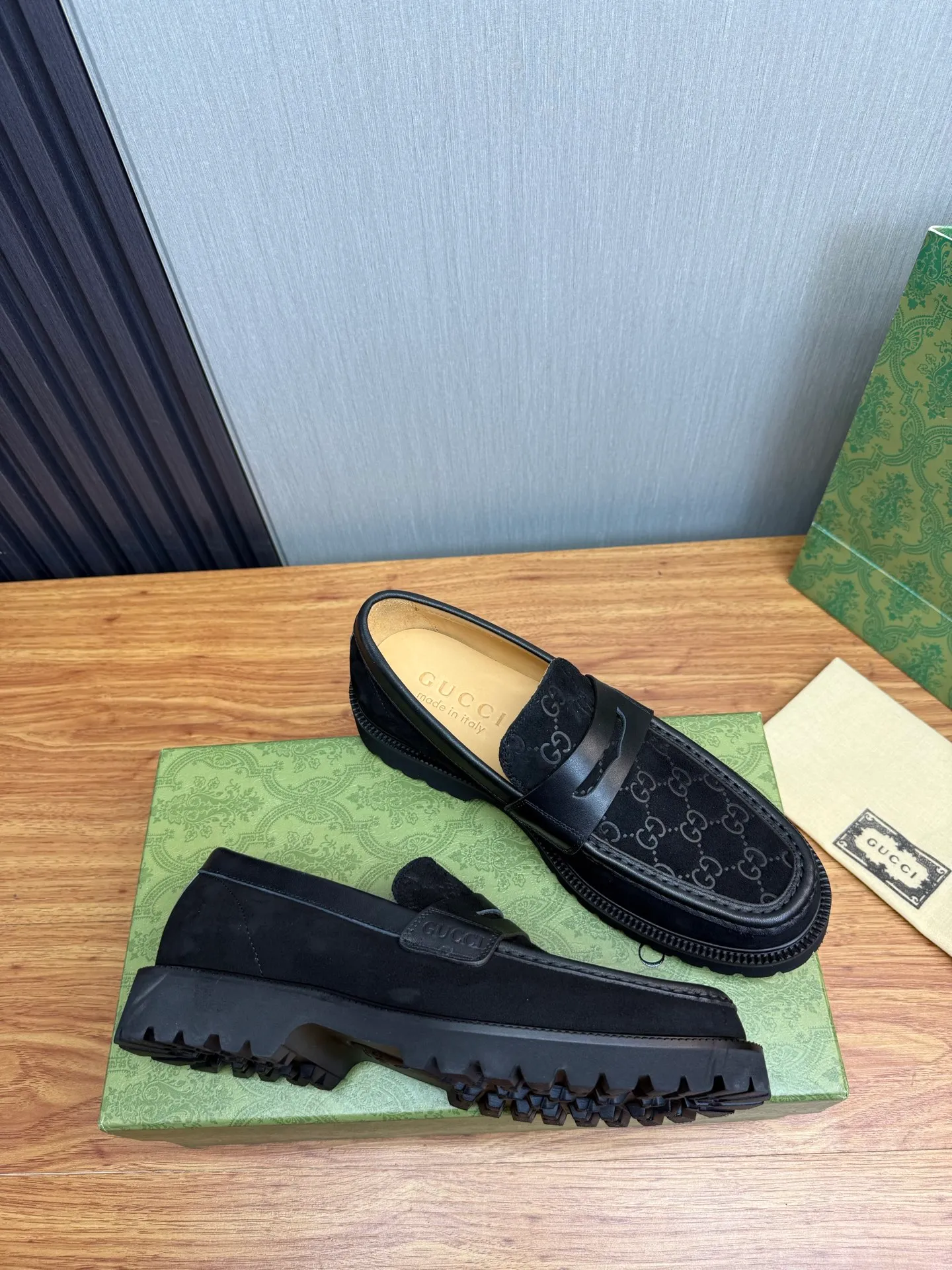 Factory price 580💰 GUCCI. Gucci men's business casual leather shoes, luxurious and noble👞All imported original brand leather materials, just to create a more comfortable wearing experience, upper: original cowhide. Frosted cowhide➕Imported full cowhide, original outsole✔️16-45 (45 non-refundable)